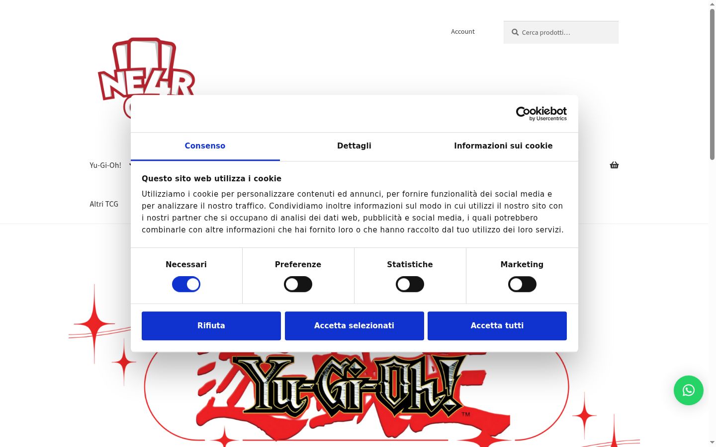Screenshot tal-banner tal-kunsens muri qabel kwalunkwe interazzjoni