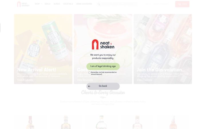 Skjermbilde av neatandshaken.com