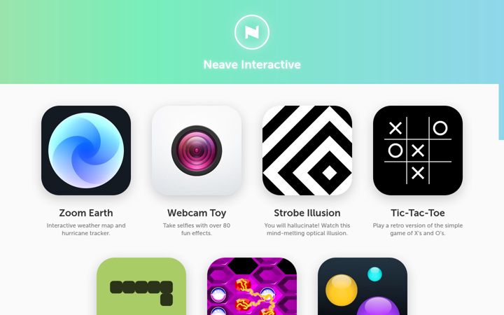 Screenshot of neave.com
