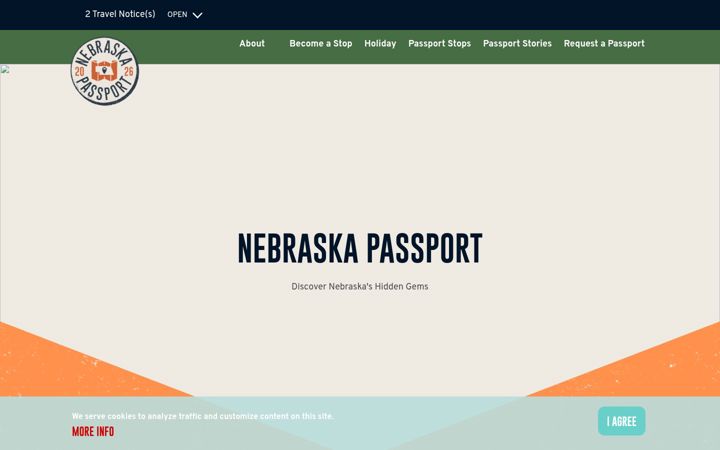 Screenshot of nebraskapassport.com