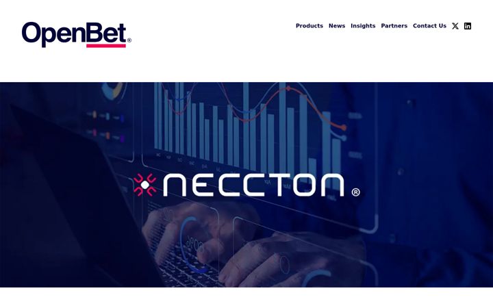 Screenshot of neccton.com