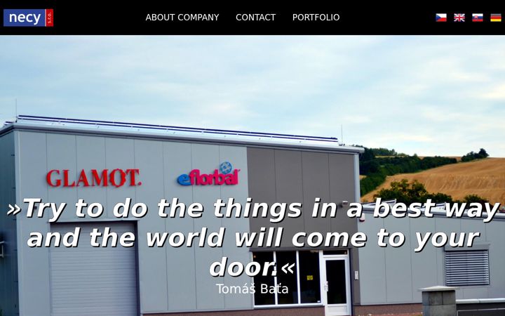 Screenshot of necy.eu