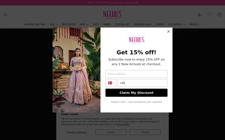 Screenshot of neerus.com