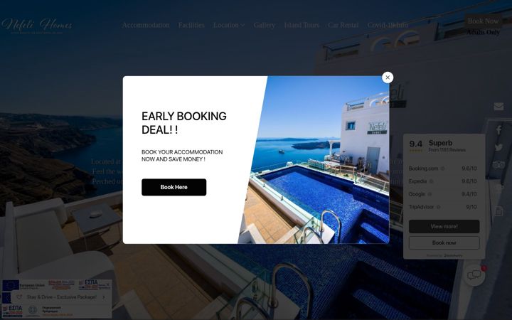 Screenshot of nefelihomes.gr