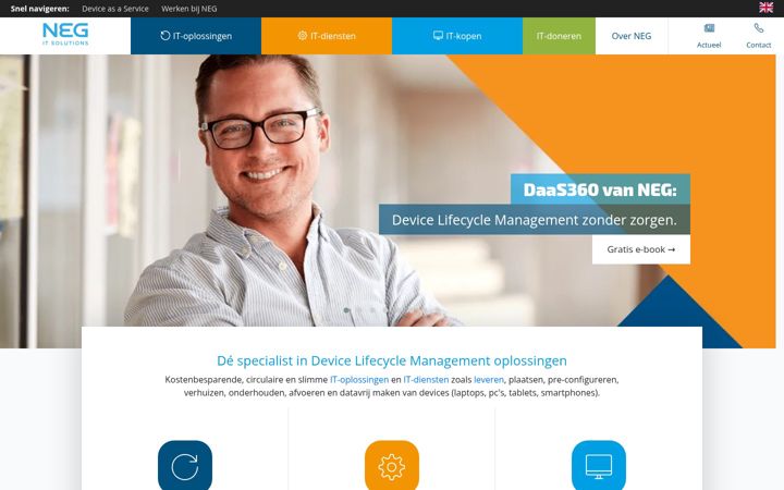Screenshot van neg-itsolutions.nl