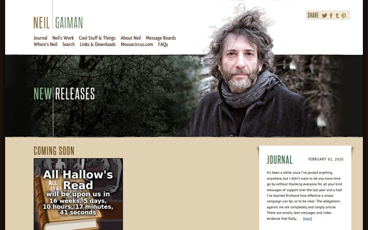 neilgaiman.com