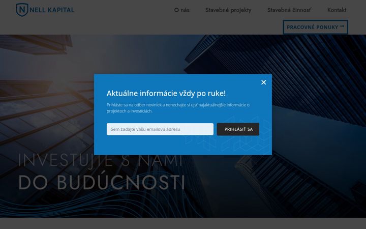 Screenshot von nellkapital.sk