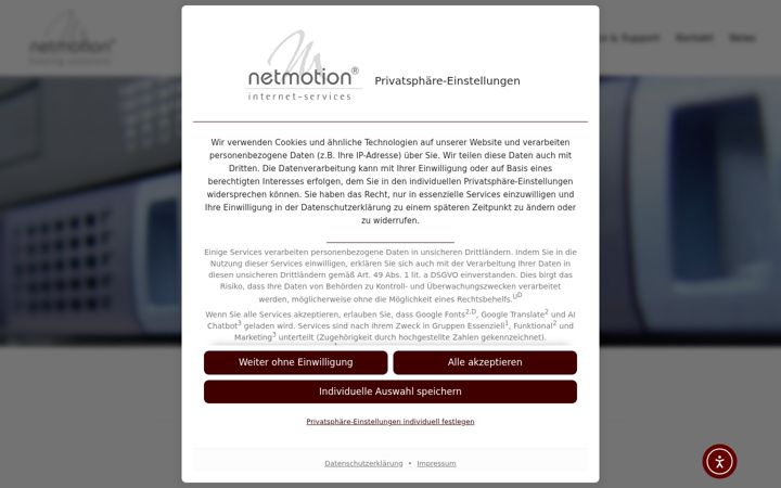 Screenshot of nemo7.de