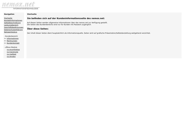 Screenshot of nemox.net