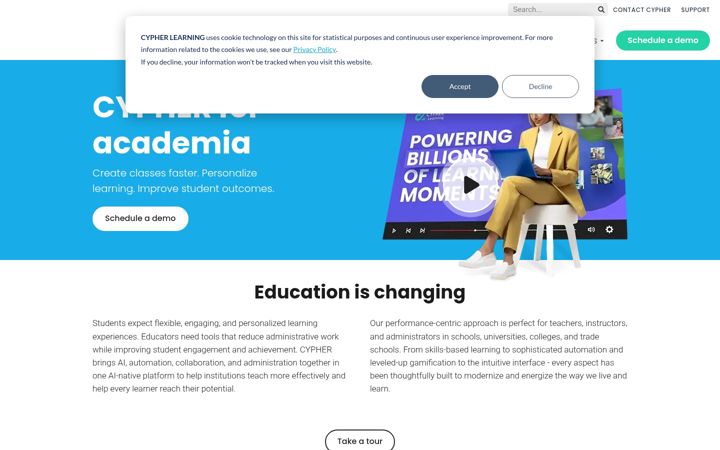 Screenshot of neolms.com