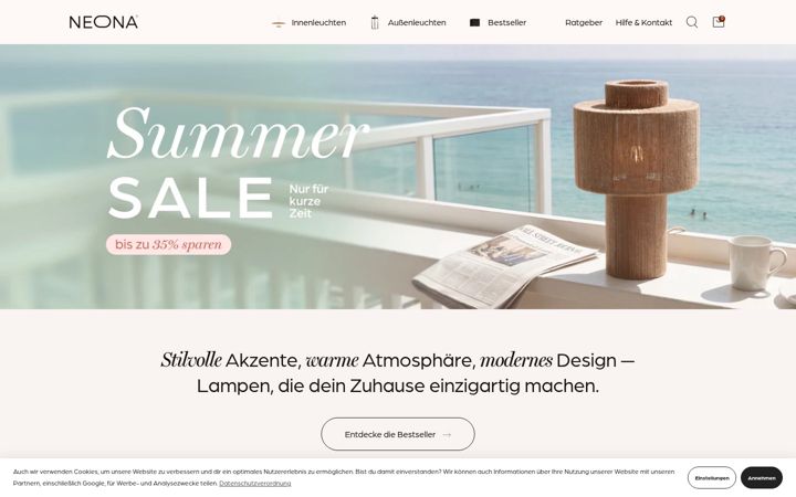 Zrzut ekranu neona.store