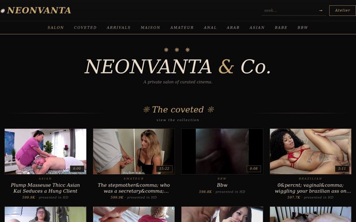 Screenshot of neonvanta.com
