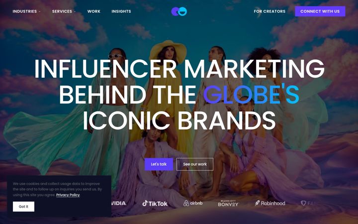 Captura de pantalla de neoreach.com
