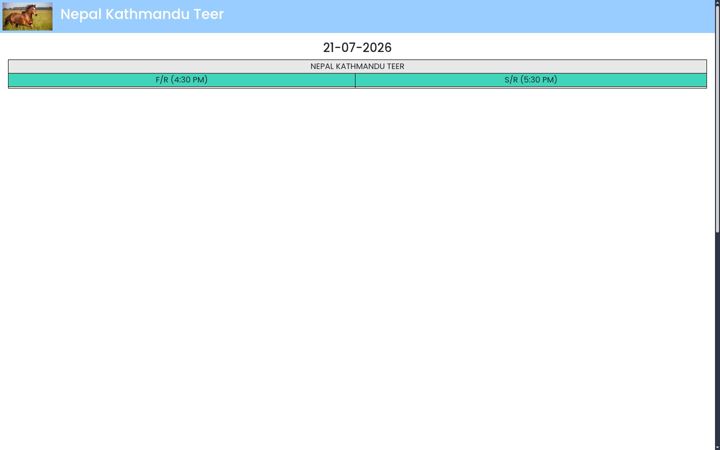 Screenshot von nepalkathmanduteer.live