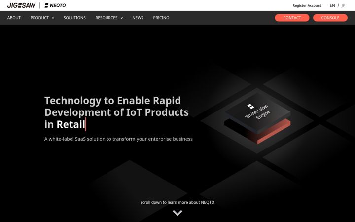 Screenshot του neqto.com