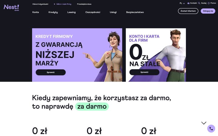 Posnetek zaslona nestbank.pl