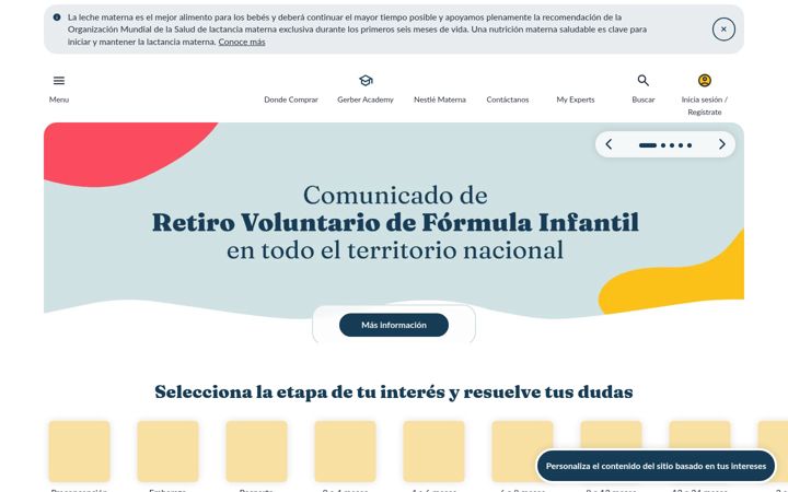 Screenshot of nestlefamilynes.com.mx