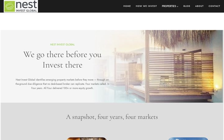 Ekrānuzņēmums no nestpropertyinvest.com