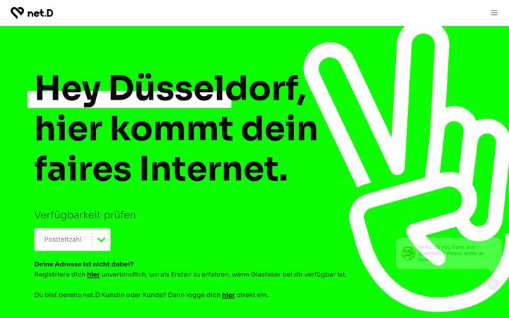 Captura de pantalla de net-duesseldorf.de