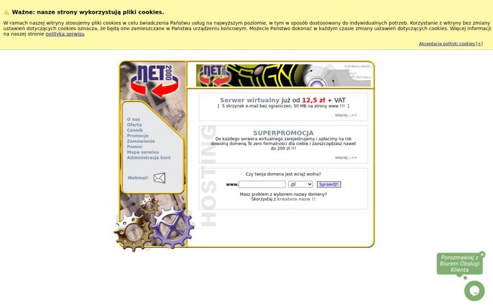 Screenshot of net2000.pl