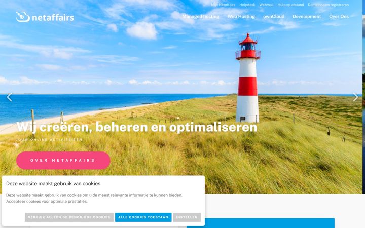 Screenshot of netaffairs.nl