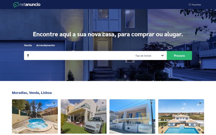 Screenshot of netanuncio.pt