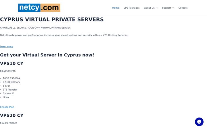 Screenshot of netcy.com