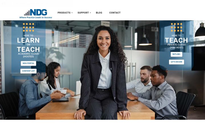 Screenshot van netdevgroup.com