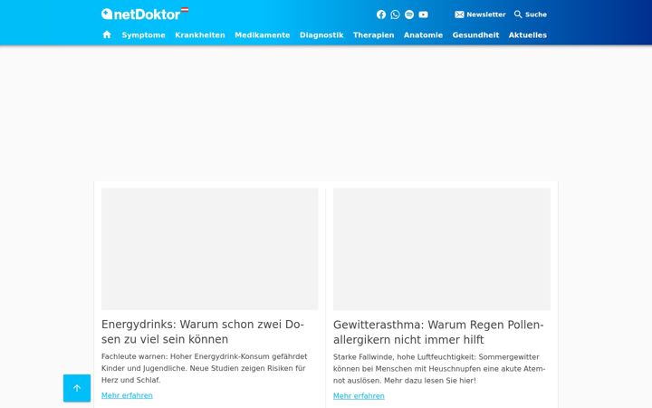 Screenshot of netdoktor.at