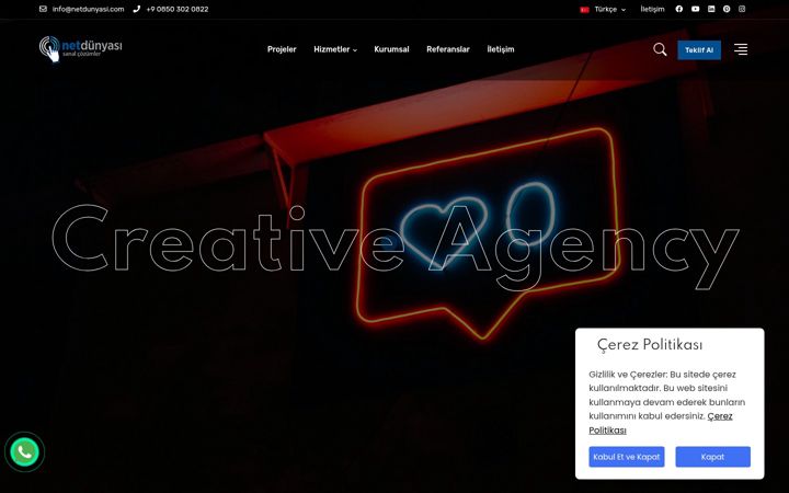Screenshot of netdunyasi.com