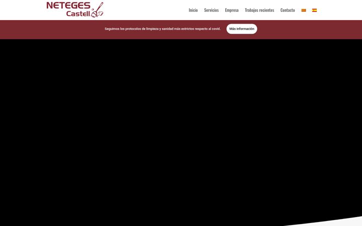 Screenshot of netegescastell.com