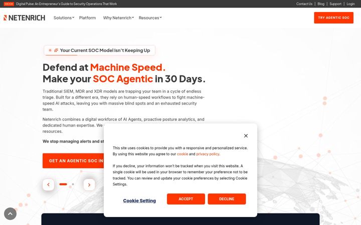 Screenshot of netenrich.com