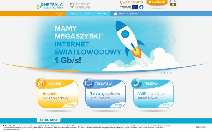 Snímek obrazovky netfala.pl