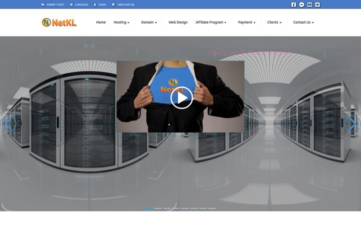 Snimka zaslona za netkl.com