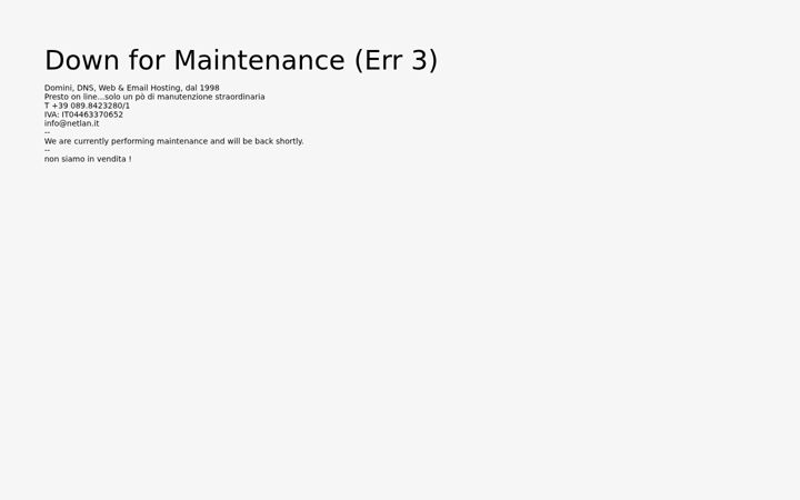 Screenshot of netlan.it