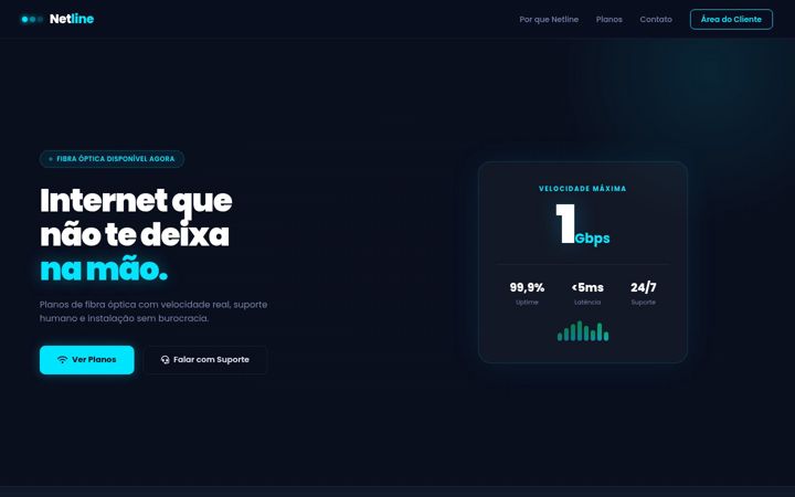 Screenshot of netline.net.br