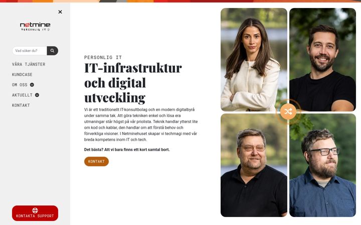 Screenshot of netmine.se