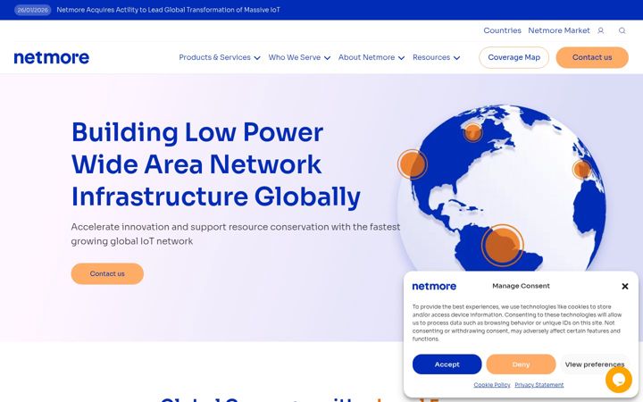 Screenshot of netmoregroup.com