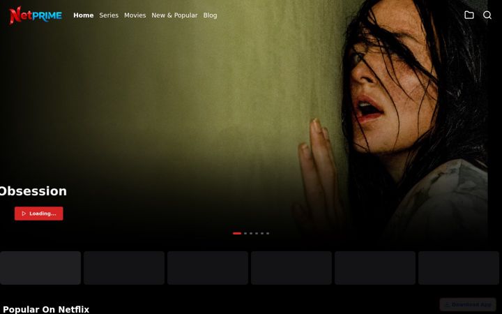 Screenshot of netprime.to
