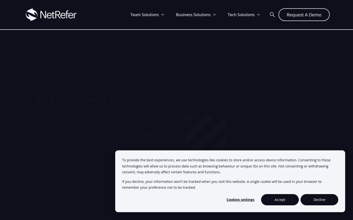 Screenshot of netrefer.com