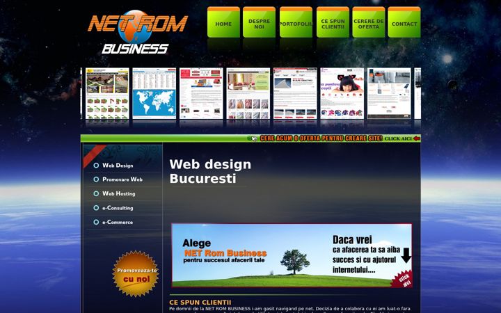 Screenshot of netromania.ro