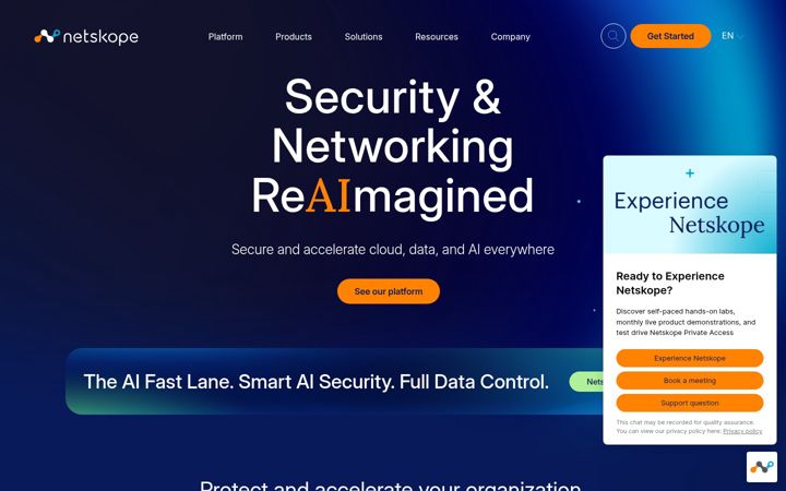 Képernyőkép: netskope.com