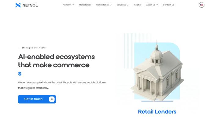 Screenshot of netsoltech.com