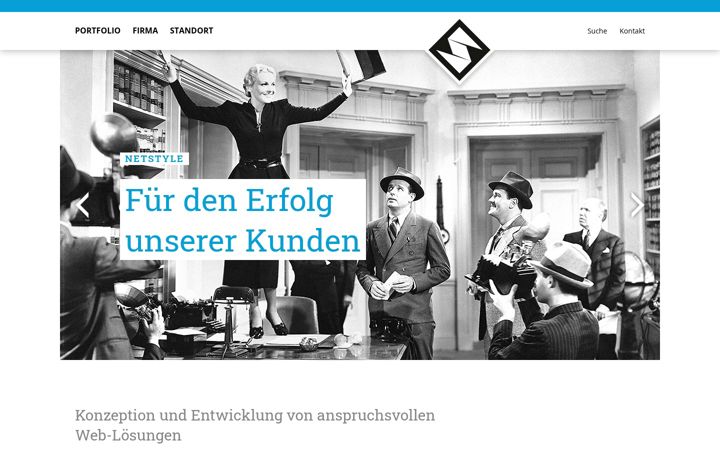 Screenshot of netstyle.ch