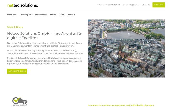 Screenshot του nettec-solutions.de
