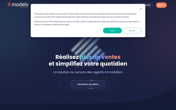 Screenshot of netty.fr