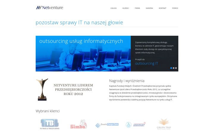 Screenshot di netventure.pl
