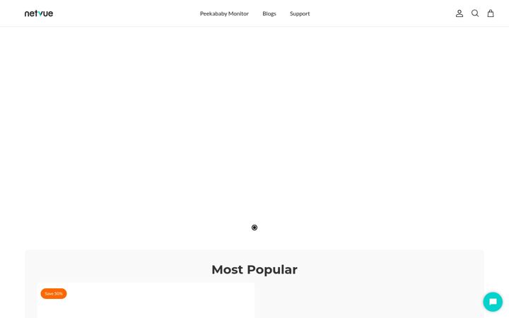 Screenshot of netvue.com