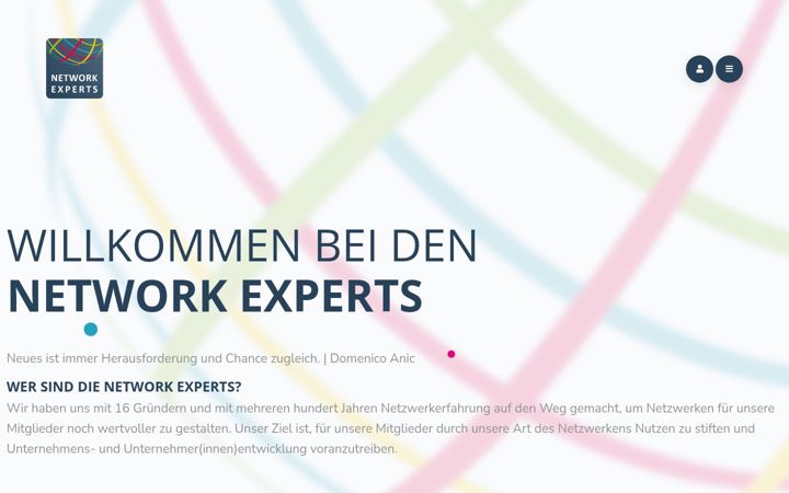 Screenshot ta' network-experts.info