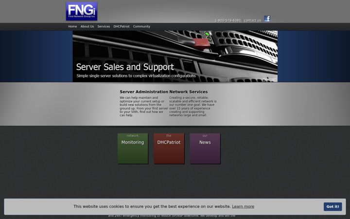 Screenshot of network1.net